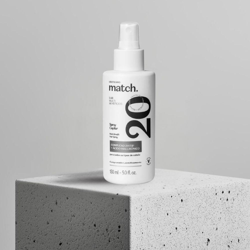 O Boticário Match. Lab Spray Multibeneficios - Spray multibenefici per capelli 150ml - o Boticário | Paradea