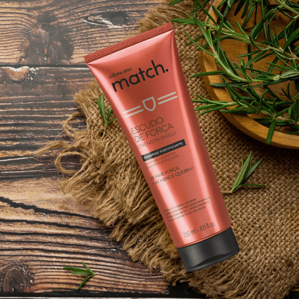 O Boticário Match. Shampoo Escudo de Força - Shampoo Capelli forti 250ml - o Boticário | Paradea
