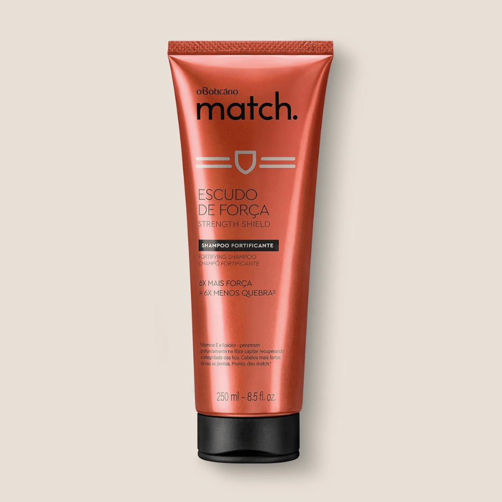O Boticário Match. Shampoo Escudo de Força - Shampoo Capelli forti 250ml - o Boticário | Paradea