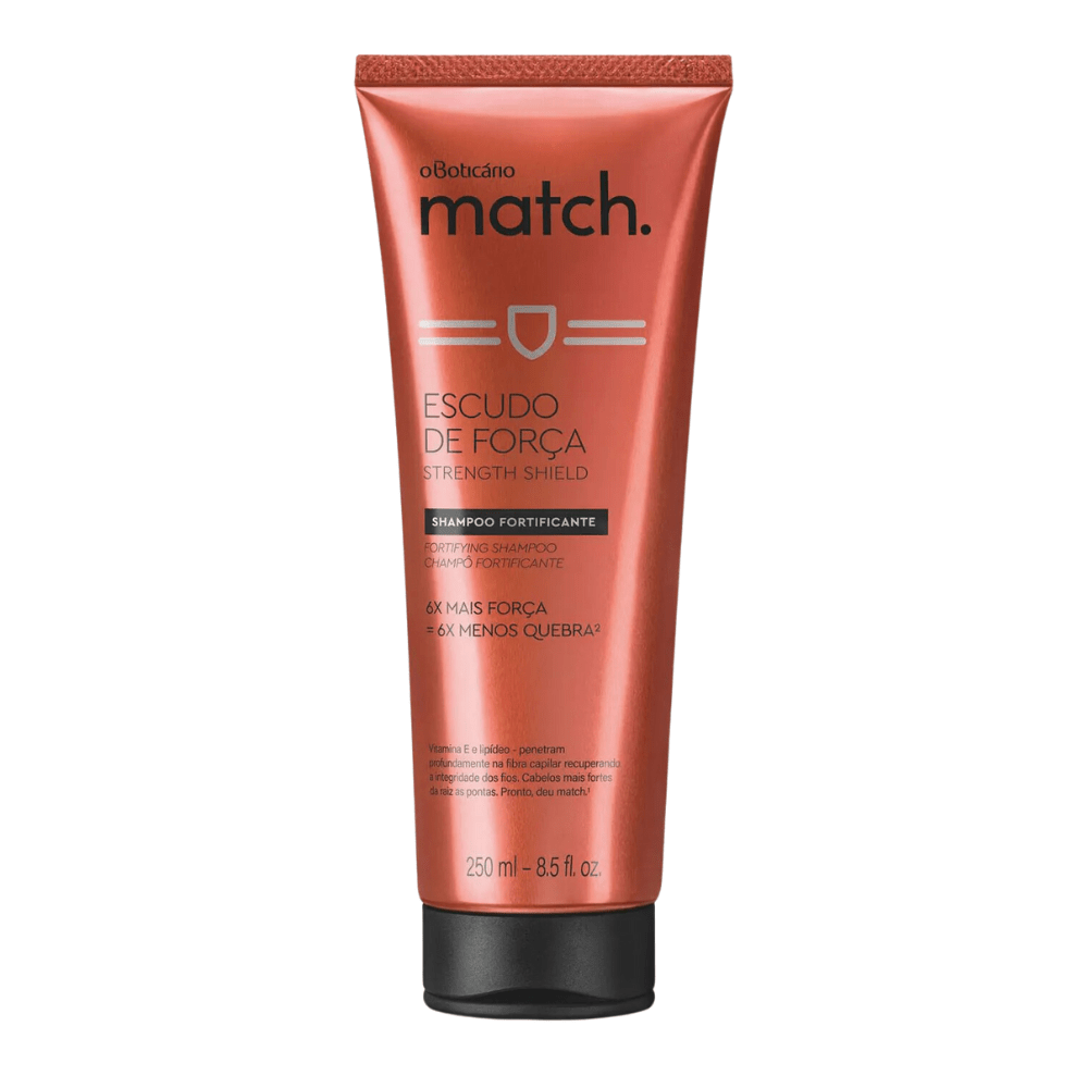 O Boticário Match. Shampoo Escudo de Força - Shampoo Capelli forti 250ml - o Boticário | Paradea
