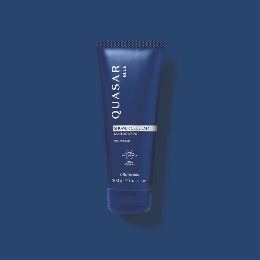 O Boticário Quasar Blue Shower Gel - Gel doccia corpo e capelli 200gr - o Boticário | Paradea