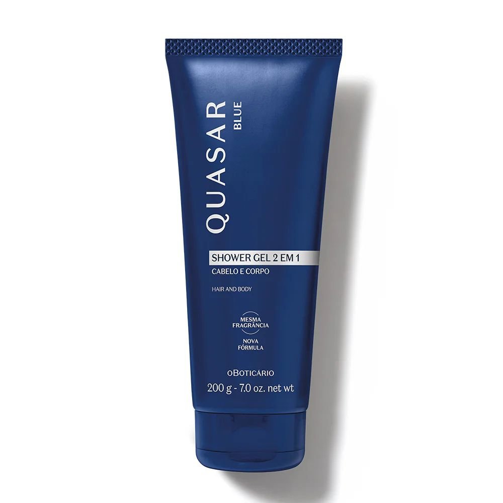 O Boticário Quasar Blue Shower Gel - Gel doccia corpo e capelli 200gr - o Boticário | Paradea