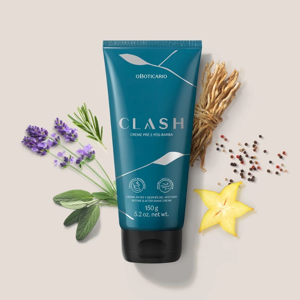 O Boticário Set regalo Clash - Nécessaire + Eau de Toilette + Crema pre e dopobarba - o Boticário | Paradea