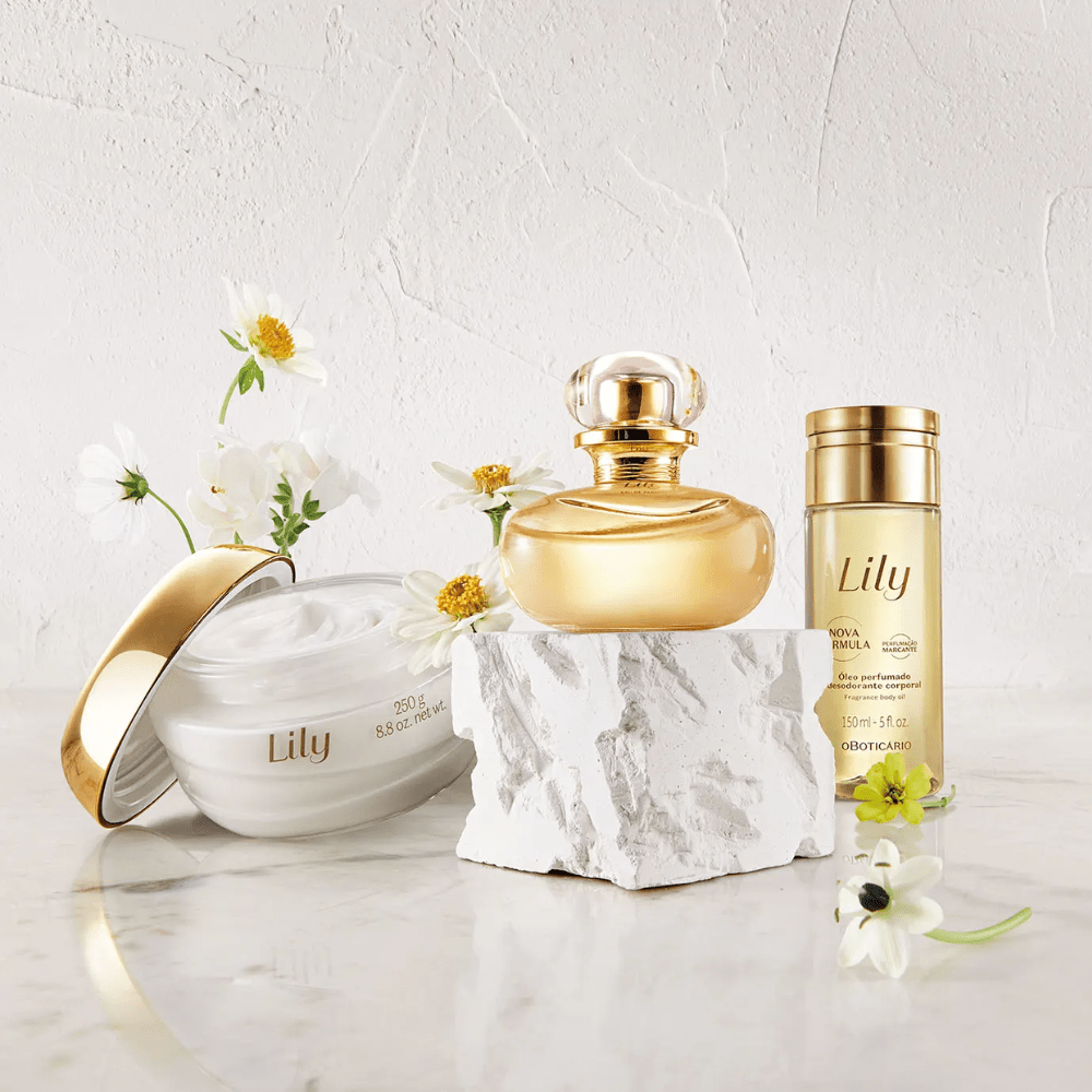 O Boticário Set Regalo Lily – Crema corpo + Olio corpo + Eau de Parfum - o Boticário | Paradea