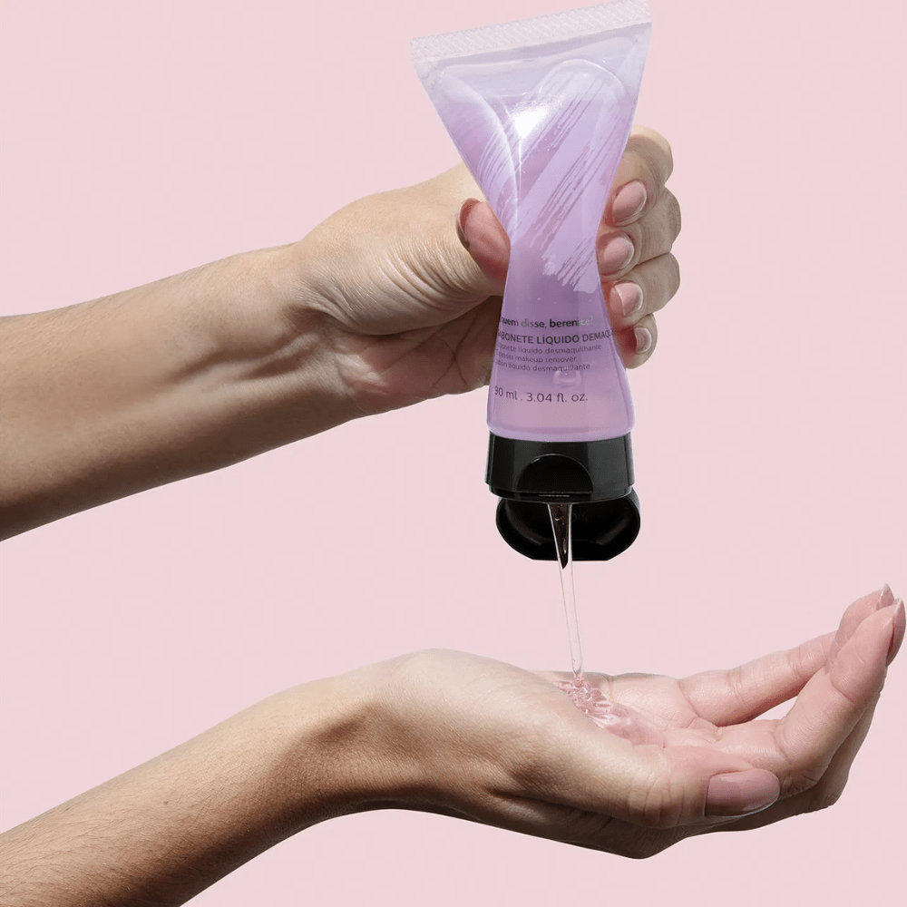 Quem Disse, Berenice? Sabonete Líquido Demaquilante - Struccante e Detergente in gel 90ml - o Boticário | Paradea