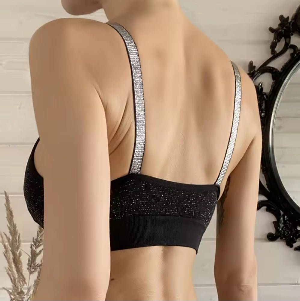 Reggiseno da allenamento con brillantini - Taglia unica - Paradea | Paradea