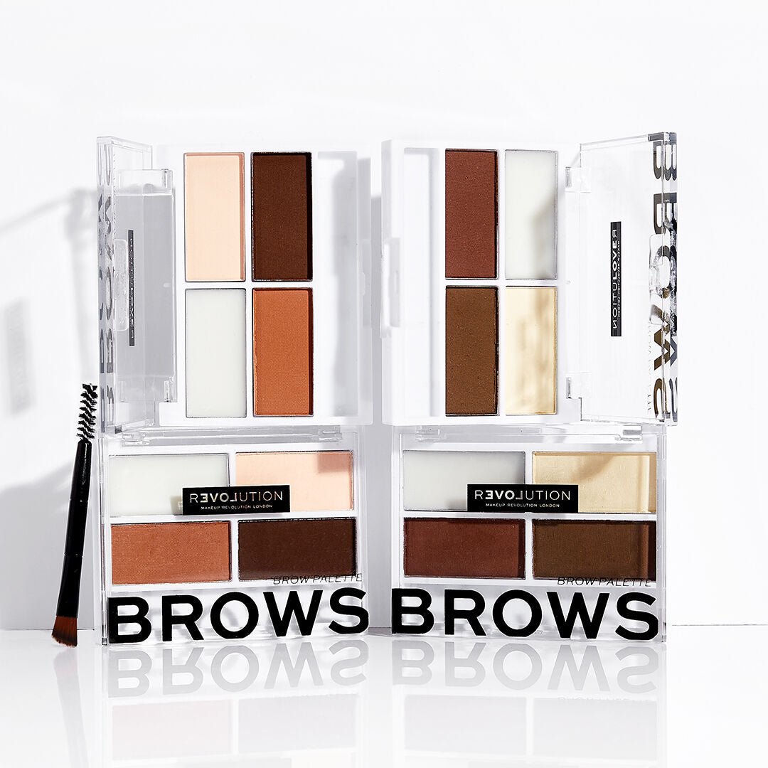 REVOLUTION Colour Cult Brow Palette Medium - Palette per sopracciglia Medium - Revolution Beauty London | Paradea