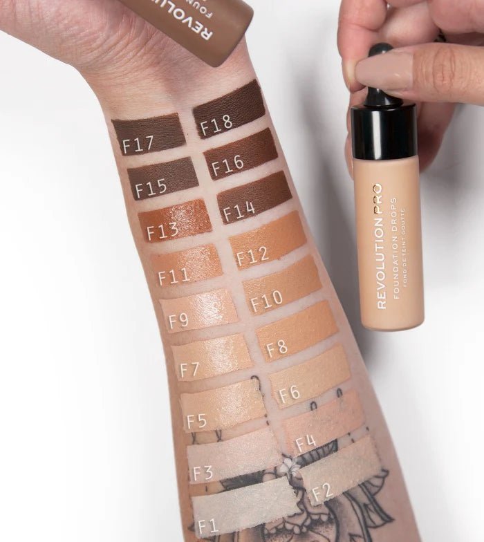 REVOLUTION Foundation Drops - Fondotinta - Revolution Beauty London | Paradea