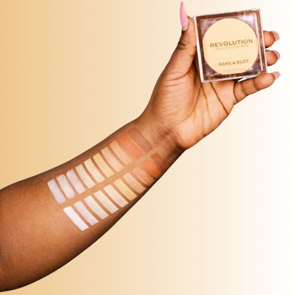 Revolution Powder Bake & Blot Deep Dark - Cipria compatta - Revolution Beauty London | Paradea