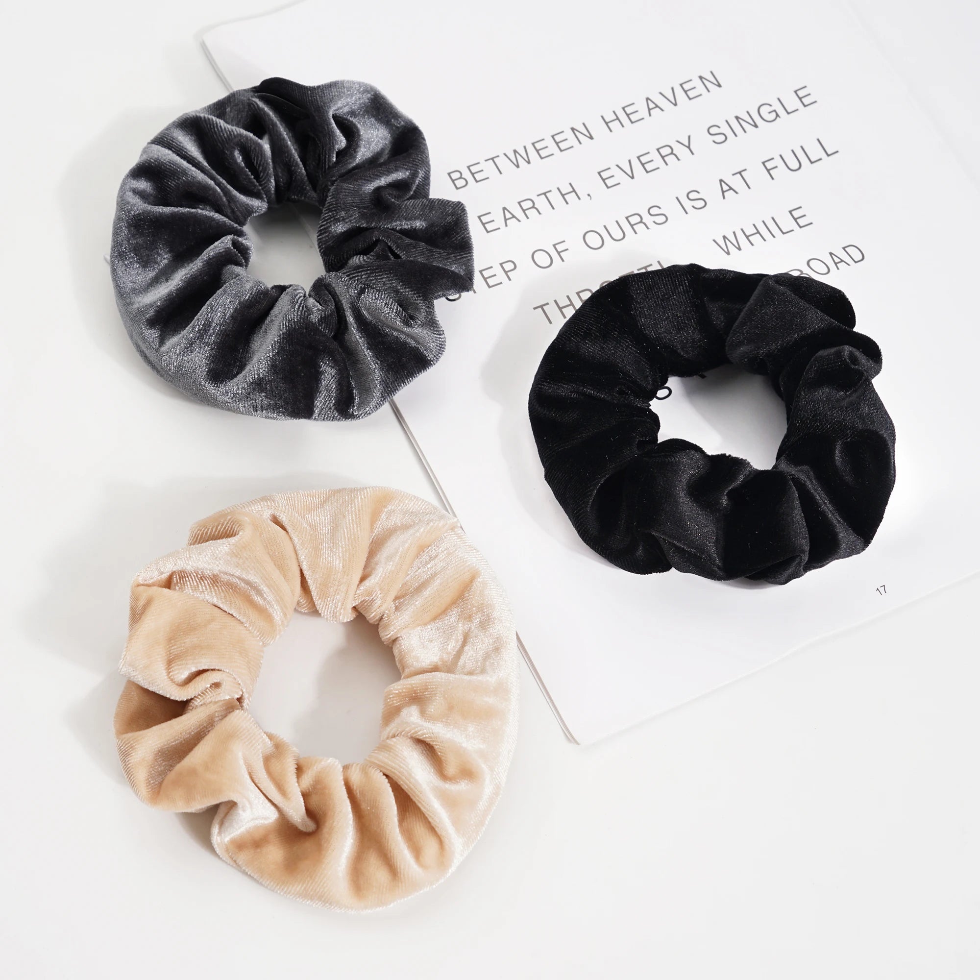 Scrunchies con zipper - Elastici per capelli con cerniera - Paradea | Paradea