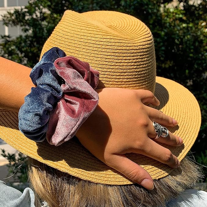 Scrunchies con zipper - Elastici per capelli con cerniera - Paradea | Paradea