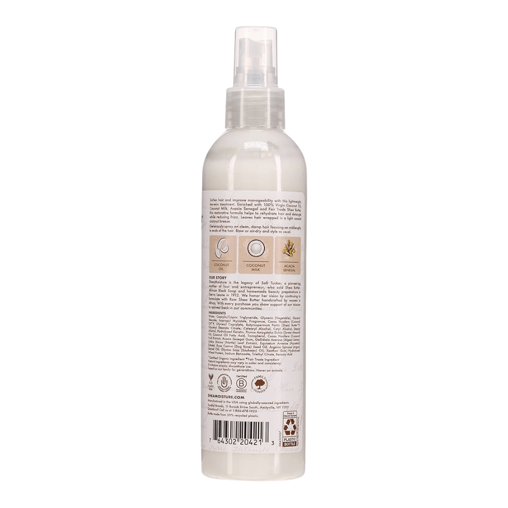 Shea Moisture 100% Virgin Coconut Oil Leave - In – Trattamento leave - in al Cocco 237ml - Shea Moisture | Paradea