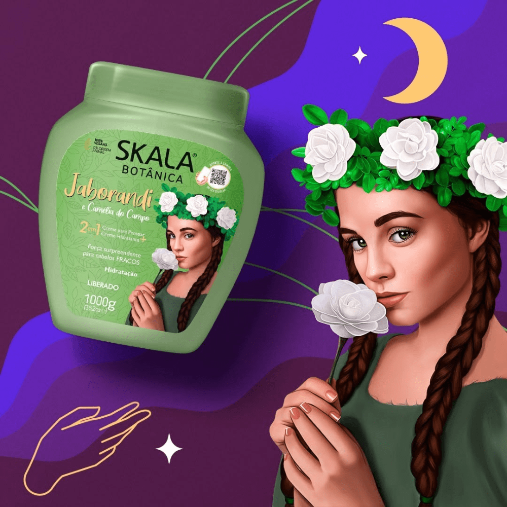 Skala Jaborandi Creme de Tratamento – Crema 2 in 1 per Capelli 1kg - Skala | Paradea