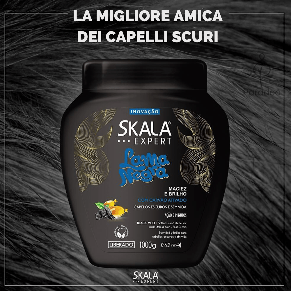 Skala Lama Negra Creme de Tratamento – Crema Capelli Ristrutturante 1kg - Skala | Paradea