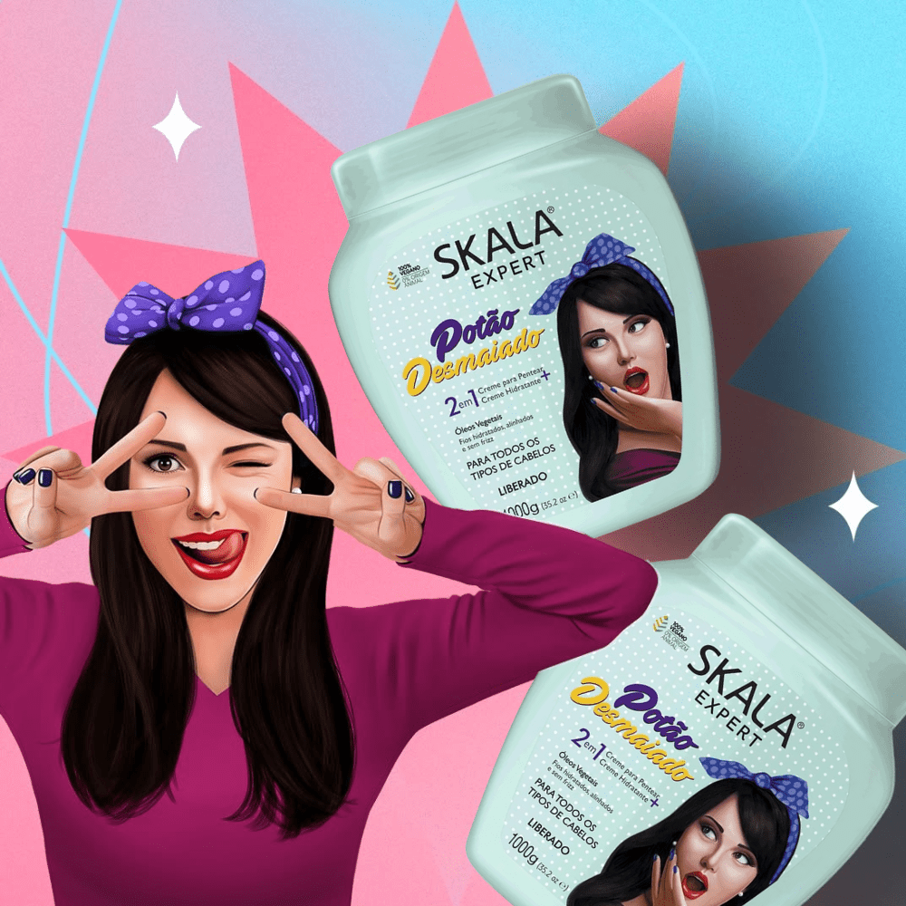 Skala Potão Desmaiado Creme de Tratamento – Crema 2 in 1 per Capelli 1kg - Skala | Paradea