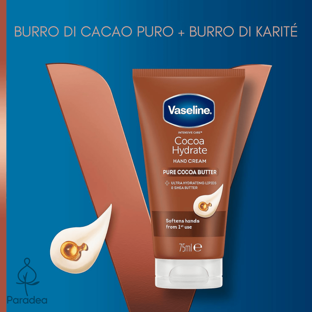Vaseline Cocoa Hydrate Hand Cream – Crema Mani Idratante Burro di Cocco 75ml - Vaseline | Paradea
